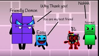 Difficulty Blocks Band TenThousandths 9 Friends with a demon [upl. by Yorled636]