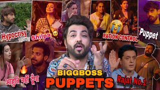 BIGGBOSS18  PUPPET AVINASH RAJAT NO1 BAGGA MUSKAN SARA EXPIRY SOON  SHILPA DONT CRY EISHA 🥹 [upl. by Aiynat921]