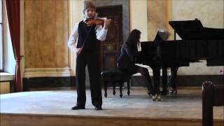 Antoni Ingielewicz 11 yo  HWieniawski  Legende op17 [upl. by Nwavahs]