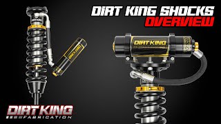 Dirt Kings New 25quot DCA Series Remote Reservoir Shocks [upl. by Ilyak]