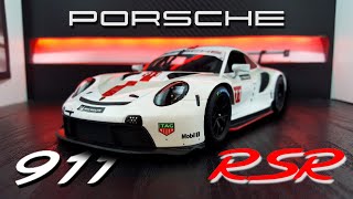 Unboxing the Porsche 911 RSR 124 Burago Scale Model [upl. by Elda298]