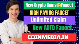 New Crypto Coins Faucet  NEW High Paying Faucet  NEW AUTO FAUCET  New FaucetPay Earning Site🤑 [upl. by Brenn]