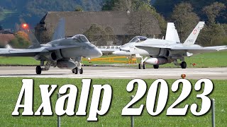 AXALP 2023 impressive démo of F18 [upl. by Adabelle157]