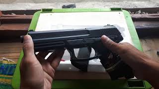 Review Airsoft Spring Handgun Socom MK23 Tokyo Marui [upl. by Nivre379]