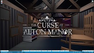 The Curse At Alton Manor Alton Towers Planet Coaster Recreation ep8  Time Lapse [upl. by Tomchay80]