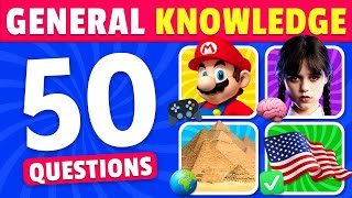 QUIZ How Good Is Your General Knowledge 🧠📚🤓 How Smart Are You [upl. by Ilamad]