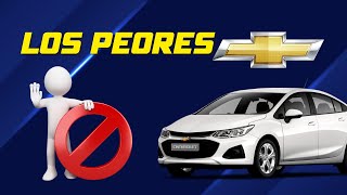 ✅5 Autos de CHEVROLET que NO DEBES COMPRAR 🤢🤮 [upl. by Shiri560]