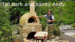 How to build a wood fired oven from refractory mortar not bricks much easier and faster [upl. by Druce]