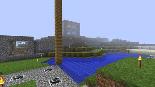 Minecraft Beta Transoceanic Railway Beginning [upl. by Bernadette]