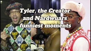 Funniest Moments Tyler The Creator and Nardwuar [upl. by Elamrej941]