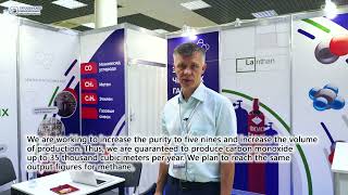 Georgiy Pribilskiy Lanthan LTD  Moscow RF about CryogenExpo Industrial Gases  2024 Exhibition [upl. by Olson]