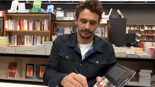 James Franco Book Signing  A California Childhood [upl. by Gerome798]