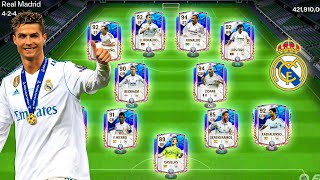 I Built Real Madrid Legends Squad  FC Mobile [upl. by Noraed]