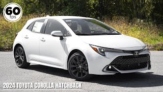 2024 Toyota Corolla Hatchback Review  One MAJOR Change [upl. by Hedvige]