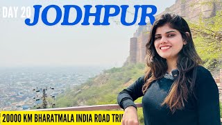 Exploring Rajasthan Jodhpur Vlog  Jodhpur Tour 20000 KM Bharatmala India Road Trip EP 20 [upl. by Linders]