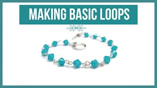 Making Basic Loops Part 2  Beaducationcom [upl. by Benedict]