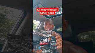 WHEY PROTEIN TURBO BLACK SKULL BCAA CREATINA É BOM shorts ytshorts reels suplementos ff [upl. by Stubstad]