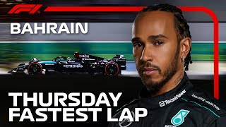 Hamiltons Fastest Lap  Thursday  FP2 2024 Bahrain Grand Prix [upl. by Nwad]