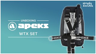 Apeks WTX Set  Unboxing  simplyscuba [upl. by Eachern]