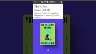 New York Times Top 10 Books of 2024  Featuring 2 Riverhead Titles booktube nytimes fiction [upl. by Duston51]