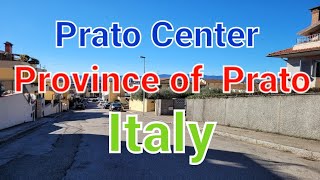 Prato Center Toscana Italy walking tour [upl. by Ocicnarf]