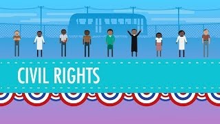 Civil Rights and the 1950s Crash Course US History 39 [upl. by Aikehs236]