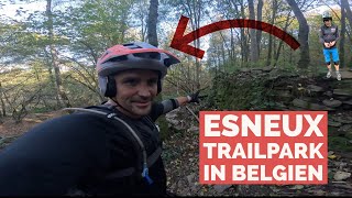 Legal Mountainbike fahrenMTBTrailpark Esneux  alle Strecken Specialized Levo vs Orbea Wild [upl. by Woodward442]