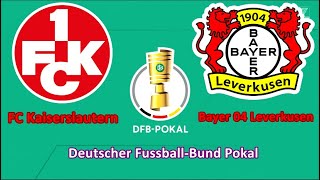 DFBPOKAL Final FC KAISERSLAUTERN  BAYER 04 LEVERKUSEN bayer04fussball [upl. by Bernardo175]