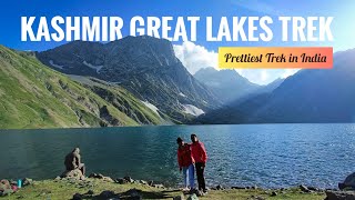 Kashmir Great Lakes Trek Aug 23  Sonmarg to Vishansar Lake  Our 1st Trek  Ep 1  Bikat Adventures [upl. by Adriane]