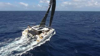 Crossing the Coral Sea from Vanuatu to Australia  Sailing Greatcircle ep296 [upl. by Eniarol748]