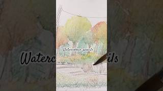 Kanata Ontario  October 8 2024 🍁Watercolour Pencils natureart everydaywatercolor inspiredaily [upl. by Elocan]