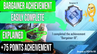 Easily Complete Bargainer Achievement 75 Points PUBG [upl. by Flann902]