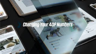 Wahoo SYSTM How To Change 4DP Numbers [upl. by Wolfgang]