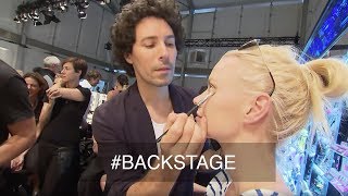 RIANI MercedesBenz Fashion Week Berlin Summer 2016  Backstage [upl. by Alleoj]