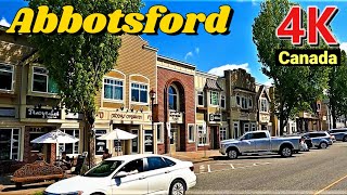 4K60 🇨🇦Abbotsford Driving Tour British Columbia Canada May 2021 [upl. by Mazel]