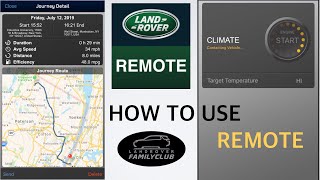 Land Rover Remote App  How to Use [upl. by Hanover829]