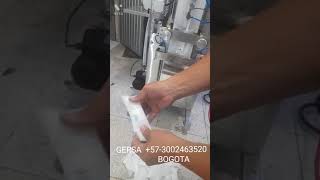 EMPACADORA AUTOMATICA PARA LECHE JOGURT AGUA MARCA GERSA [upl. by Newmann165]