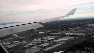 Malaysia Airlines Airbus A330323E Landing MelbourneMEL MH149 [upl. by Filiano839]