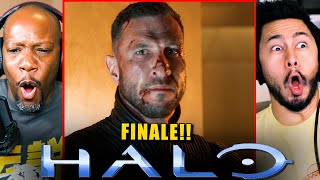 Halo Season Finale Episode 9 Reaction Review and Breakdown  Transcendence  w GETJaby ​ [upl. by Ahsiliw]