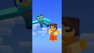 Going Skydiving in Minecraft [upl. by Lamarre72]