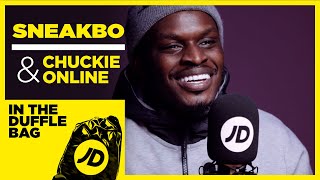 SNEAKBO amp CHUCKIE ONLINE quotI NEVER CELEBRATED MY SUCCESSquot  JD IN THE DUFFLE BAG PODCAST [upl. by Nosyk289]