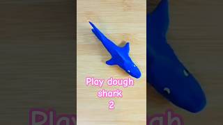 Play dough shark🦈 The full video is already on my channel Timeathome clay playdough diy shark [upl. by Aninahs]