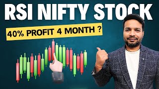 RSI Indicator Nifty Stock Swing Trading Strategy [upl. by Kristan312]