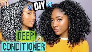 DIY Deep Conditioner for Natural Hair Long  Healthy Hair [upl. by Sairu]