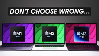 M1 Pro vs M2 Pro vs M3 Pro MacBook  ULTIMATE Comparison [upl. by Odranar]