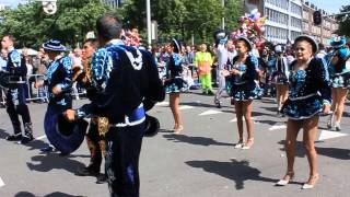 Bolivia Unida amp Bolivia Minka  Rotterdam Carnival 2013 [upl. by Nanahs20]