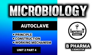 Autoclave  Moist Heat Sterilization  Pasteurization  Microbiology  B Pharm 3rd Semester [upl. by Lon]