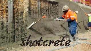 Shotcrete Works [upl. by Lorusso]