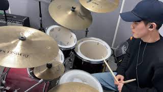 Official Hige Dandism  I LoveDRUM COVER [upl. by Namso]