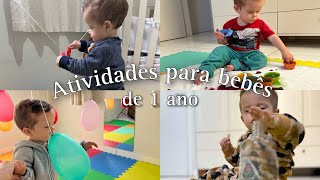 CIRCUITO COM 5 ATIVIDADES PARA BEBÊS A PARTIR DE UM ANO DE IDADE [upl. by Annoek685]